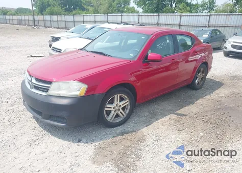 2011 Dodge Avenger Mainstreet из США, поврежденный, VIN 1B3BD1FB3BN526450